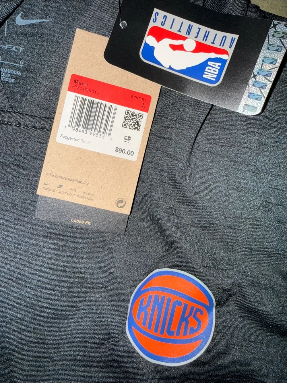 Nike x NBA New York Knicks Hooded Pullover